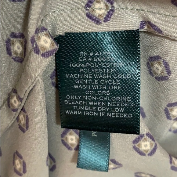 Ralph Lauren Sleeveless Neck Tie Blouse - Picture 5 of 5